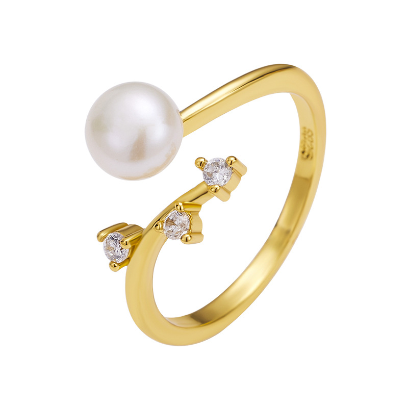 Natural Freshwater Pearl Ring - Image 4