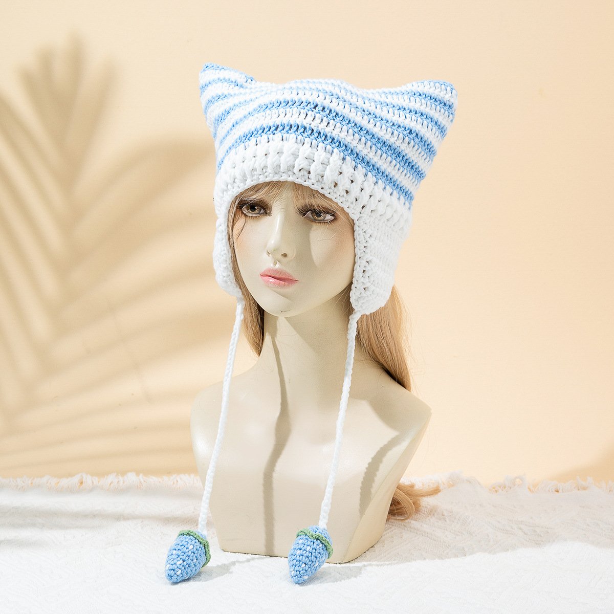 Cartoon Style Woolen Cap
