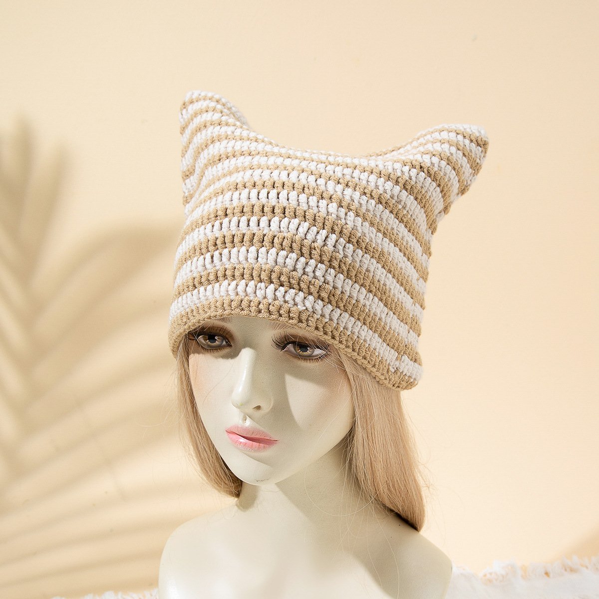 Fun Striped Knitted Cap