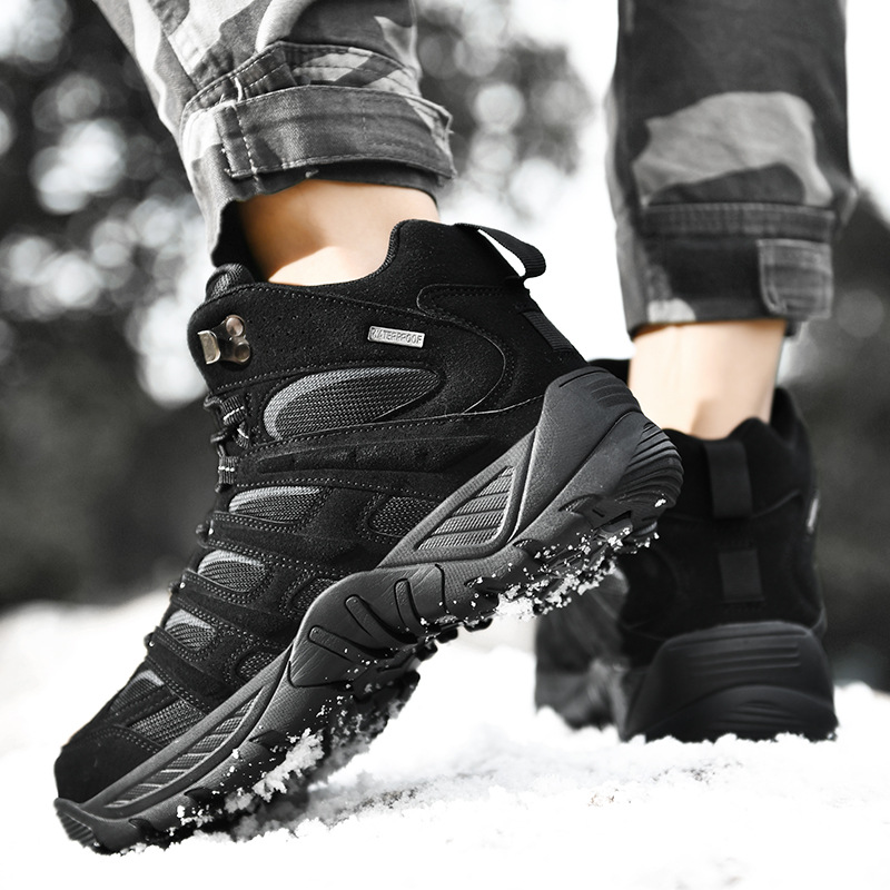 Outdoor Hiking Boots - Black