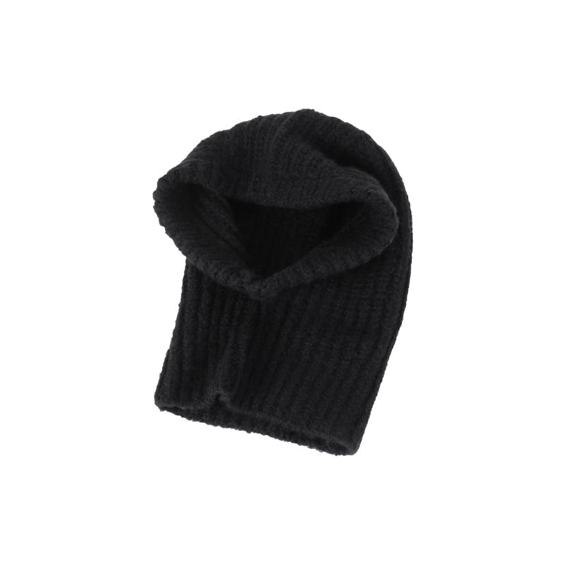 Woolen Hat Scarf in Green
