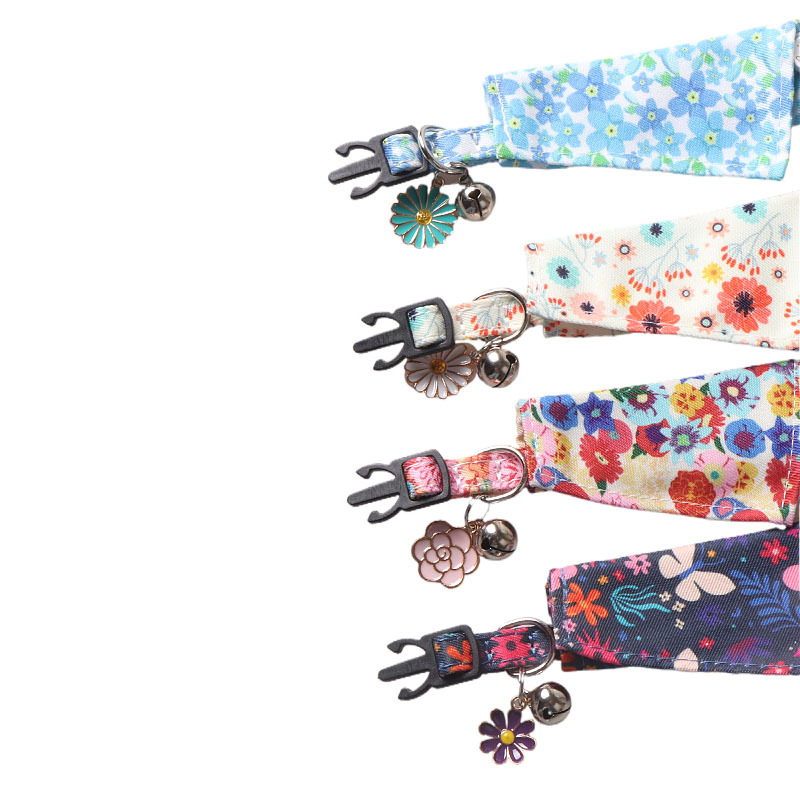 Fruit Blossom Series Bow Tie Cat Collar Pineapple
