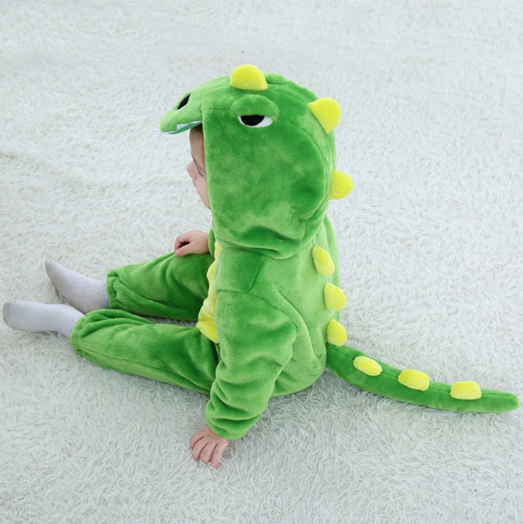 Dinosaur Cartoon Baby Jacket Design