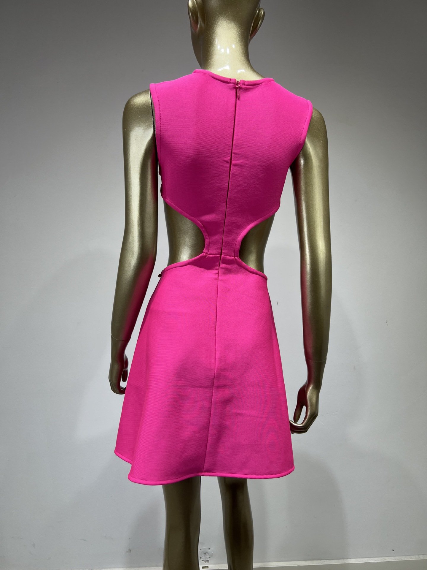 Model wearing Women's Applique Fashion Party Dress