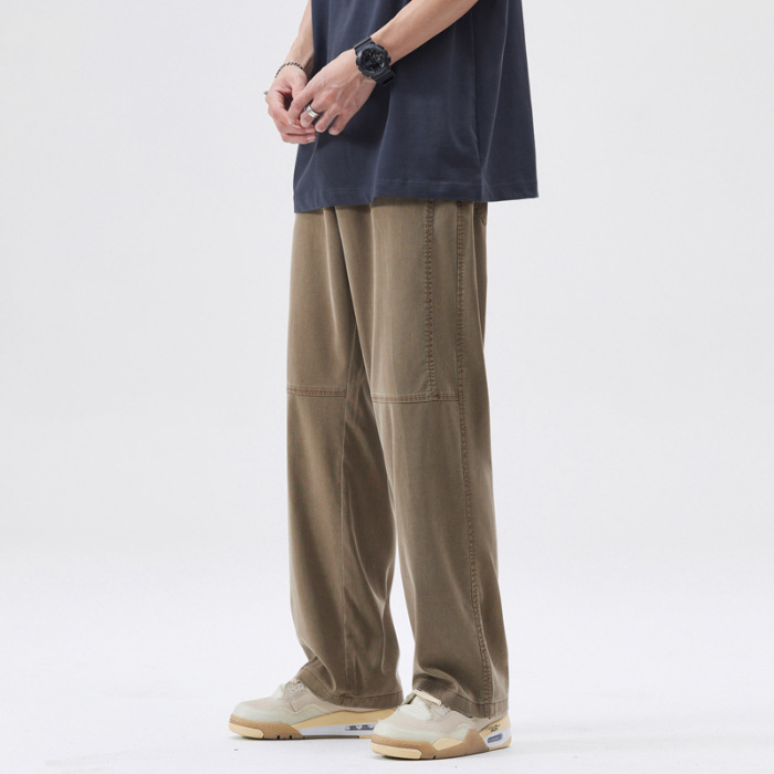 Ice Silk Leisure Mop Trousers in different colors
