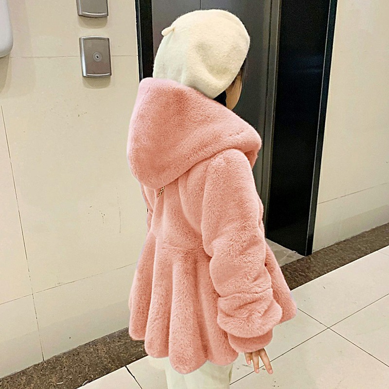 Girls' Personalized Hooded Coat