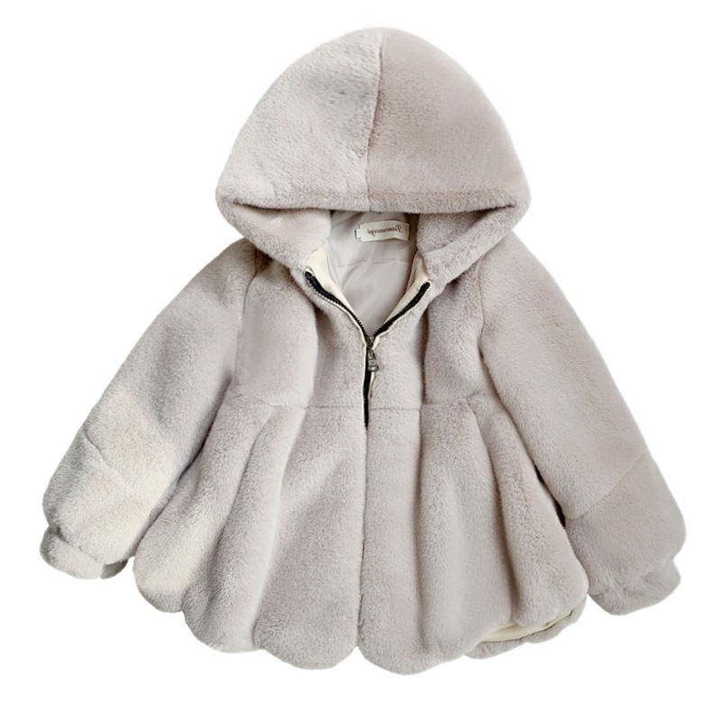 Girls' Personalized Hooded Coat