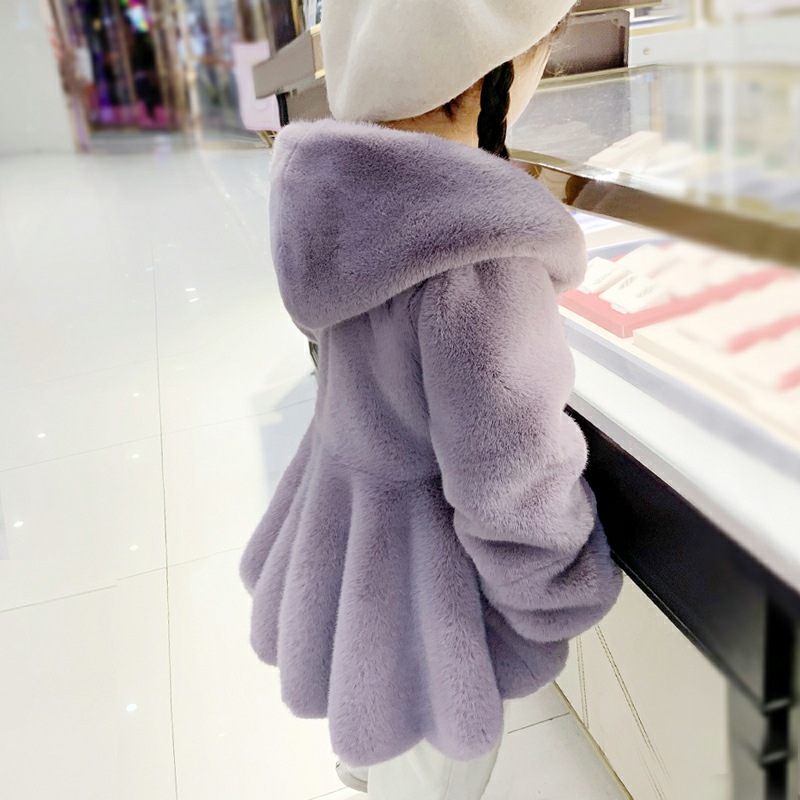 Girls' Personalized Hooded Coat