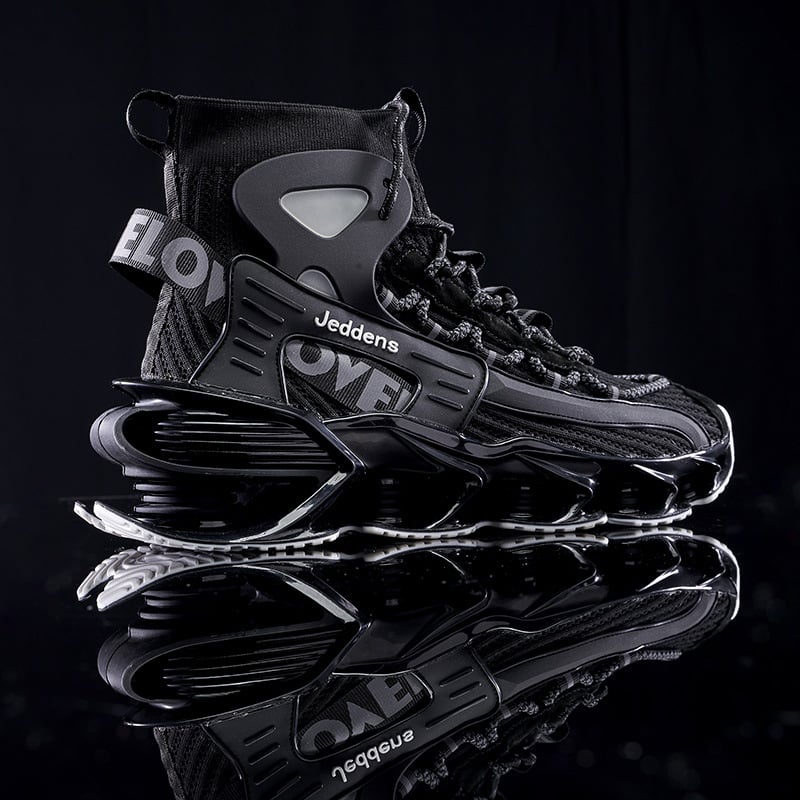 Men's Basketball Sneakers On Feet