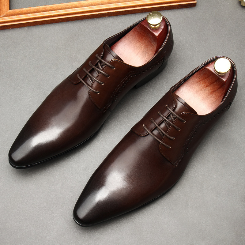 Classic Black Leather Shoes