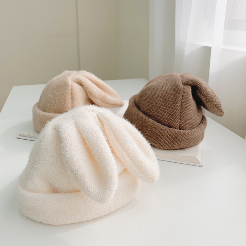 Rabbit Ears Woolen Cap 2