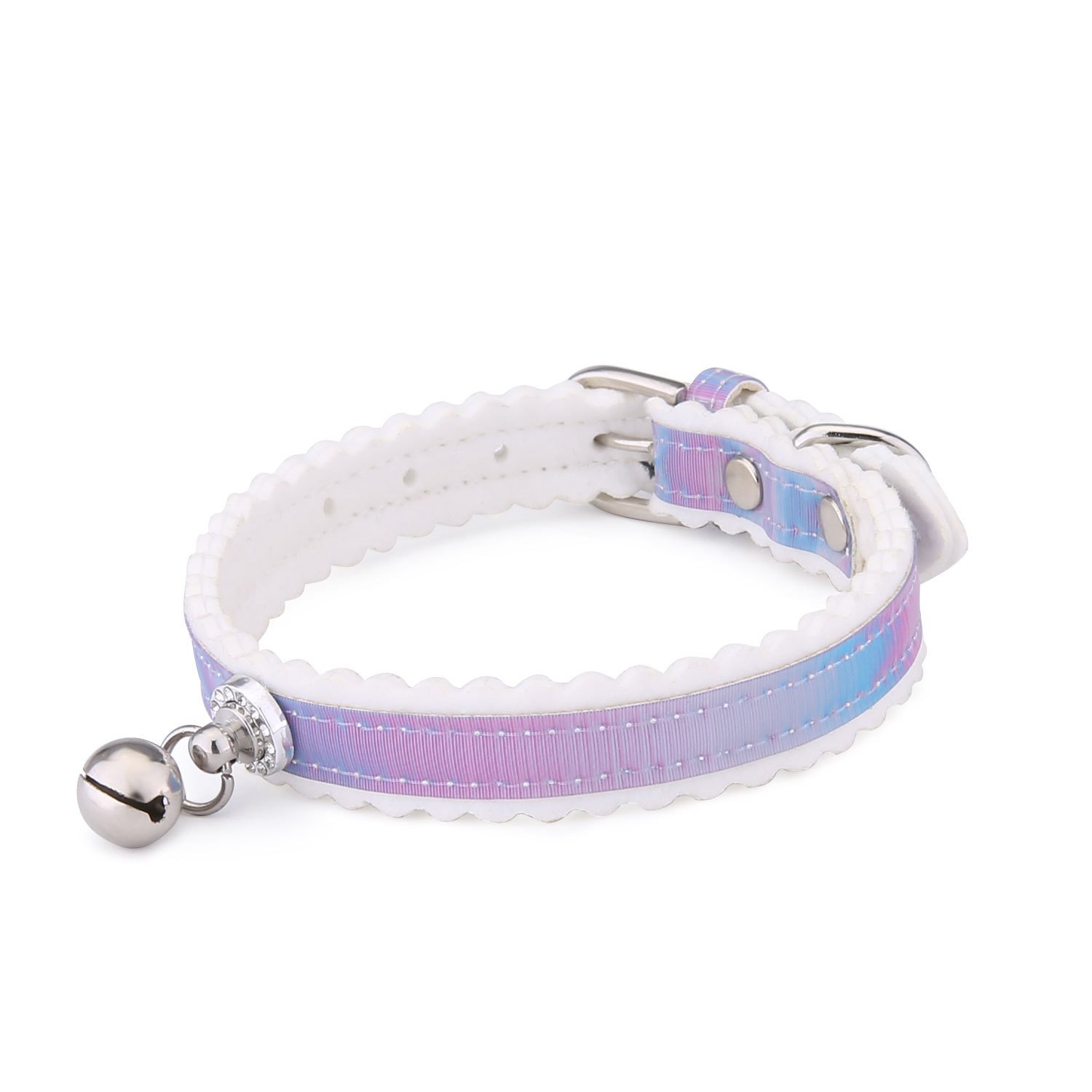 Gradient Color Cat Bell Collar