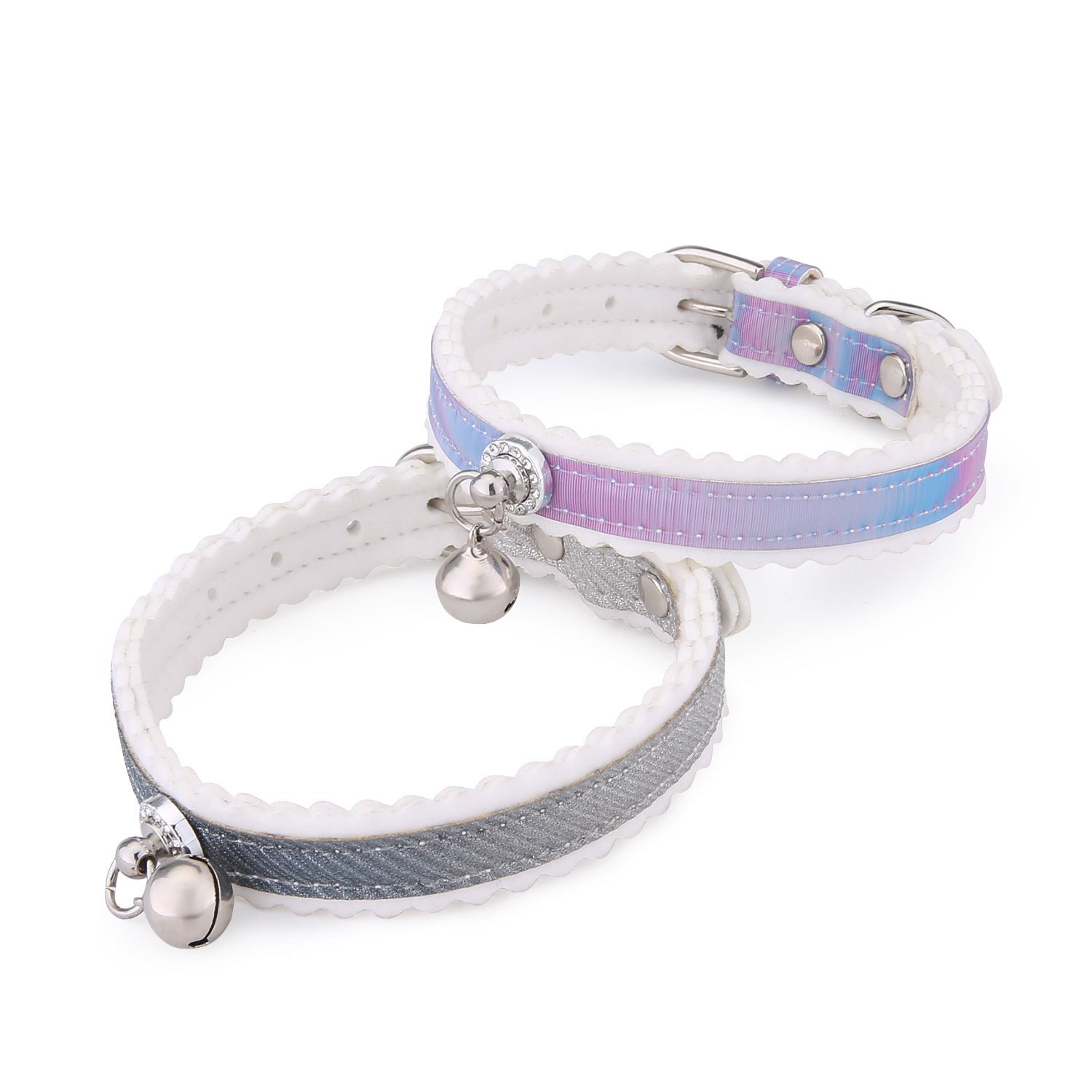Gradient Color Cat Bell Collar