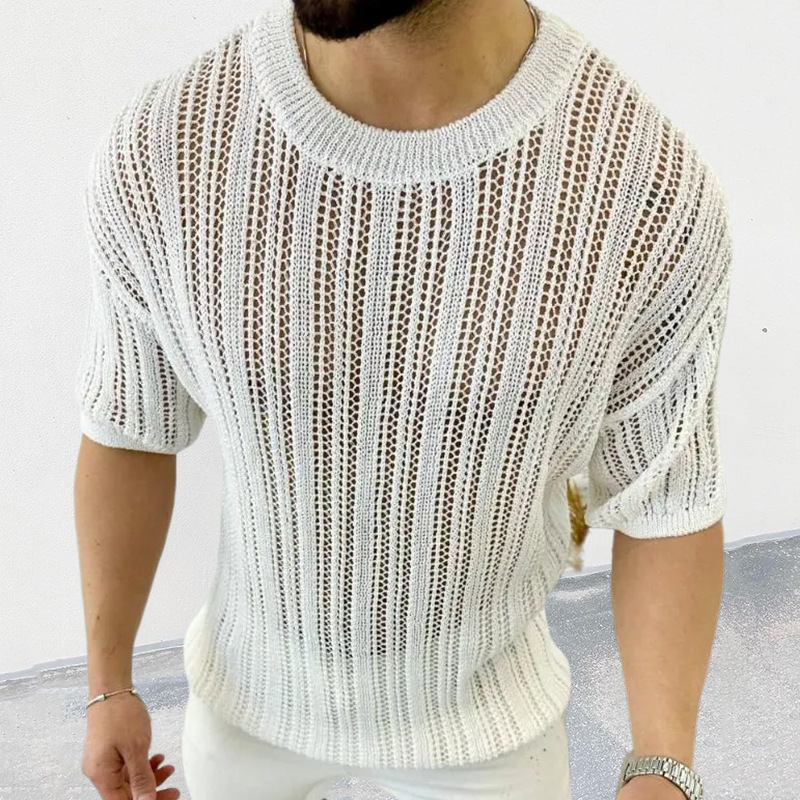 Men's Slim Fit Thin Sweater 9