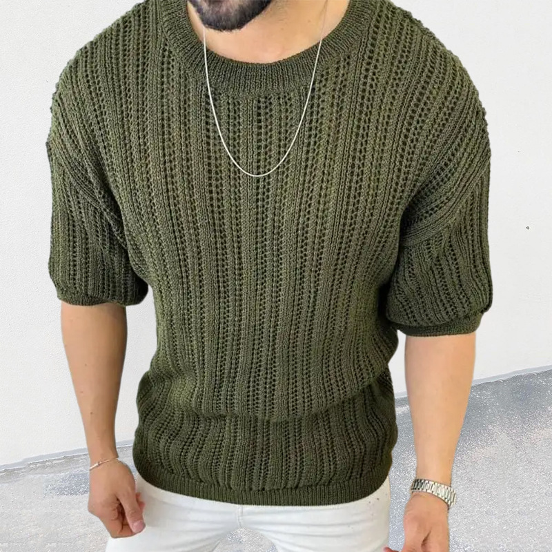 Men's Slim Fit Thin Sweater 13