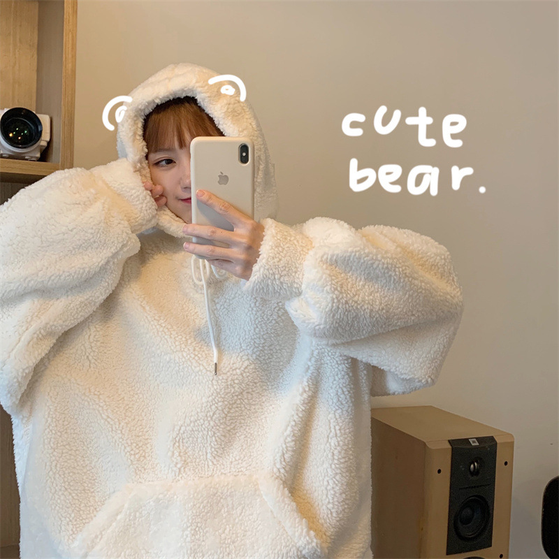 Lambskin Hooded Sweater 5