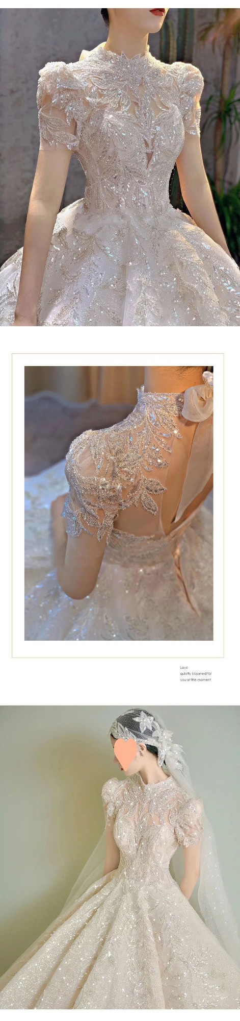 Retro Wedding Dress Image 6