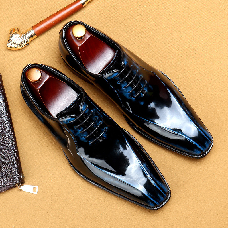 Blue Oxford Shoes
