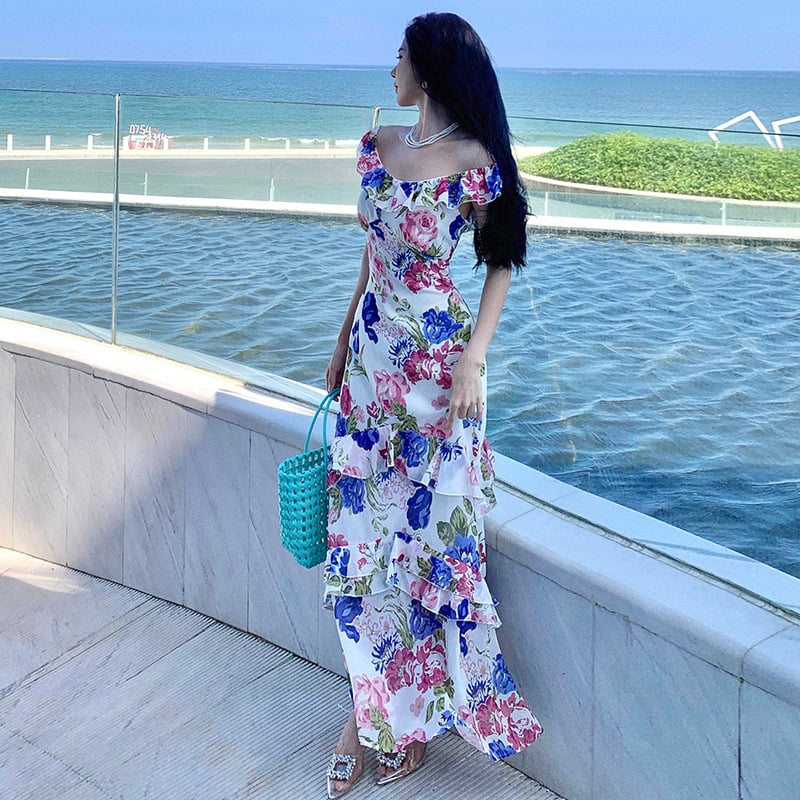 Floral Strap Dress