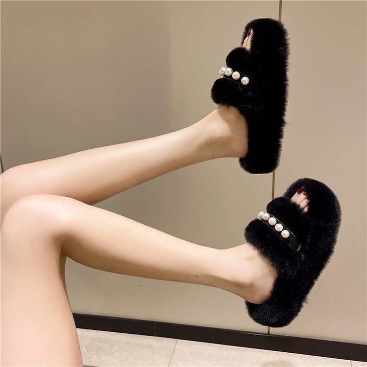 Khaki Lazy Slippers