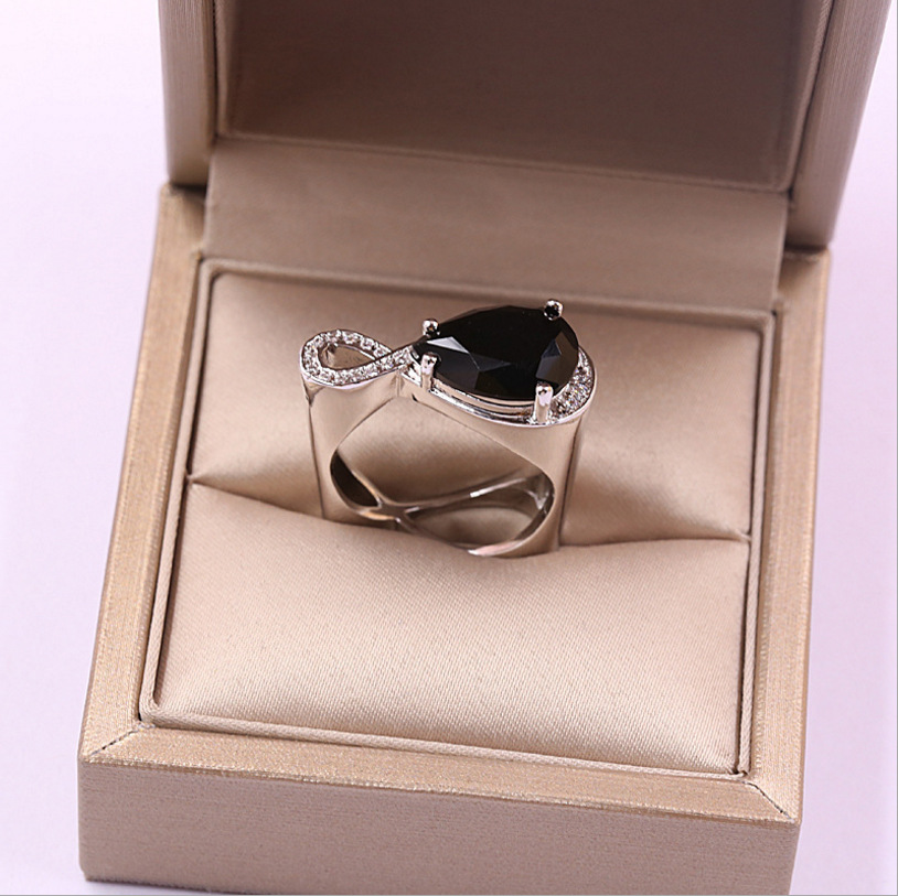 Geometric Diamond Ring 2