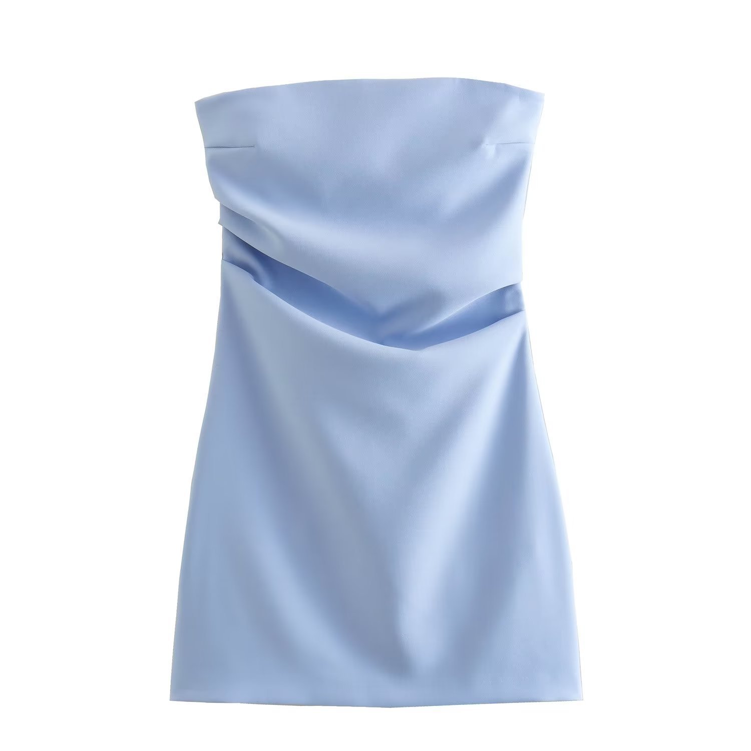 Off-shoulder dress side view