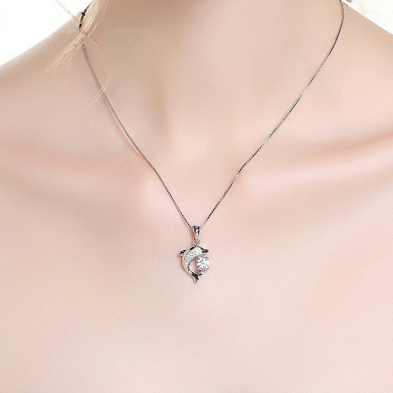 Dolphin Pendant Necklace 1
