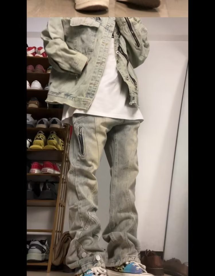 Men's Summer Versatile Simple Harajuku Jeans - Image 3