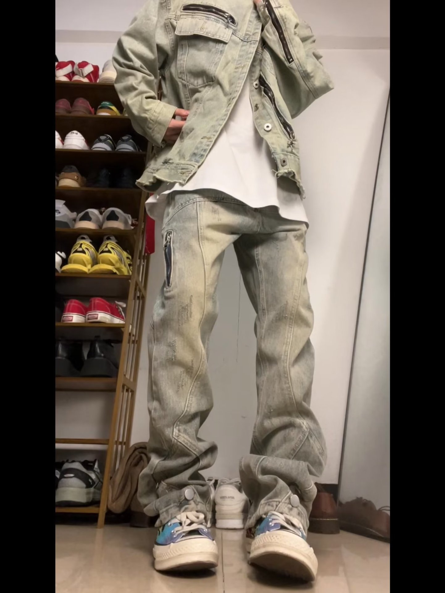 Men's Summer Versatile Simple Harajuku Jeans - Image 4
