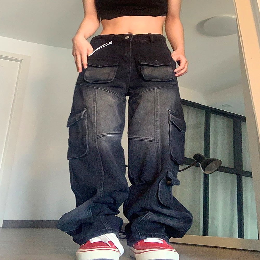 African Jeans Style Denim Pants Image 2