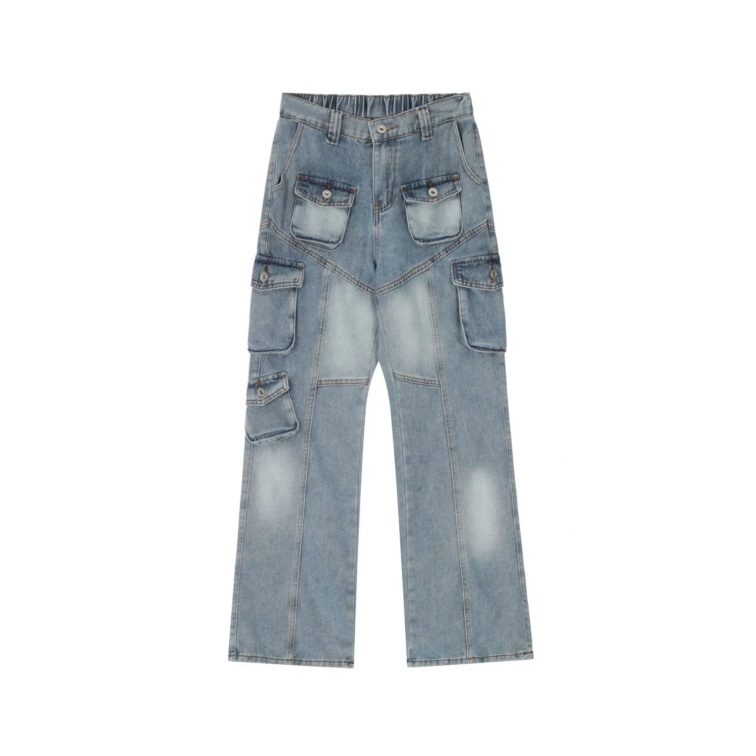 African Jeans Style Denim Pants Image 8