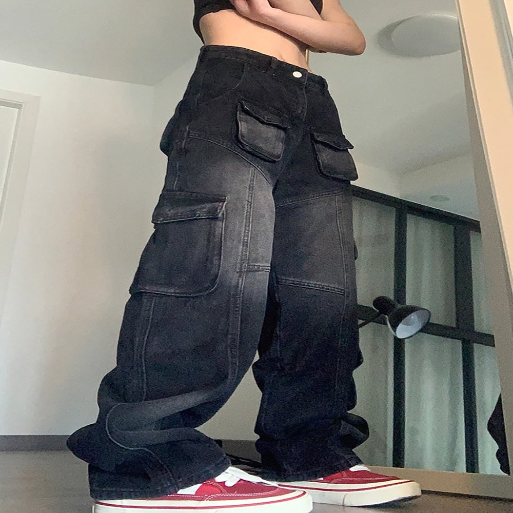 African Jeans Style Denim Pants Image 6