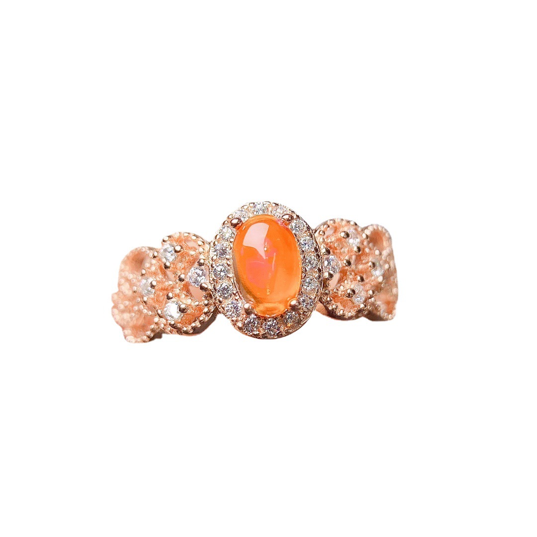 Fire Opal Ring Image 2