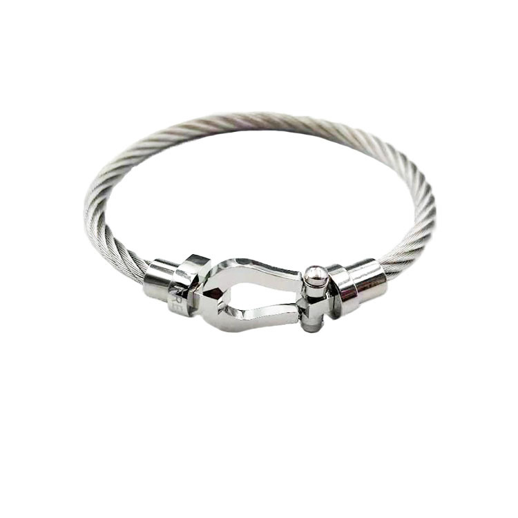 Magnetic Buckle Stainless Steel Wire Bracelet 4