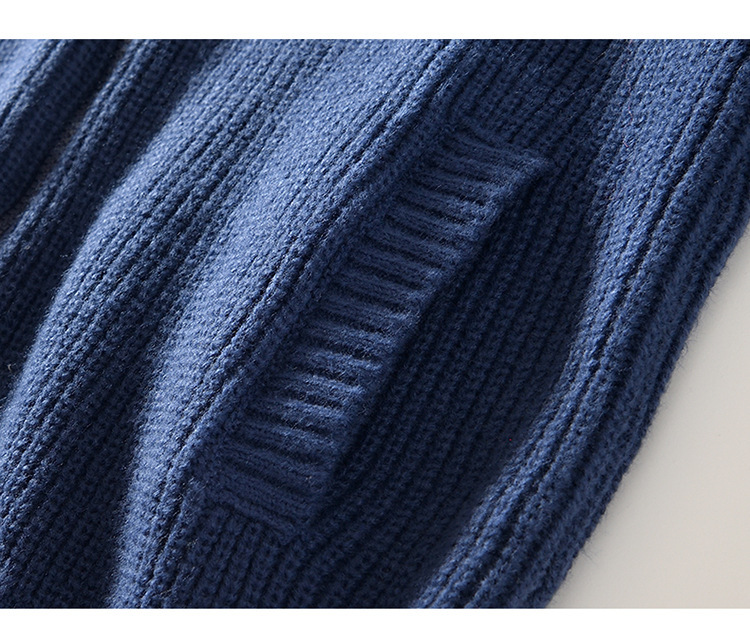 Men's Stand Collar Cardigan - Lifestyle Image 4