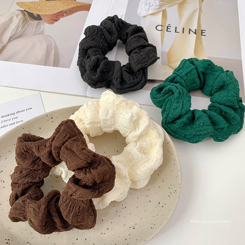 Bun Hair Band Coffee Color