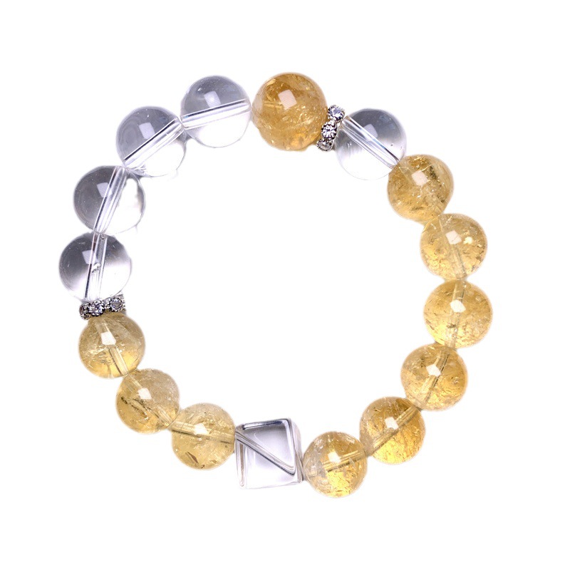 Citrine Cube Sugar Bracelet 5