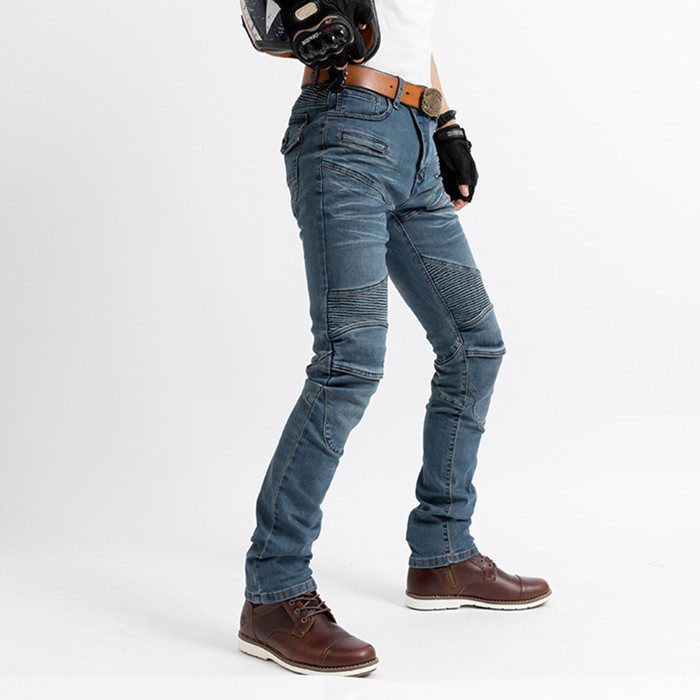Denim Cycling Pants - Design 4