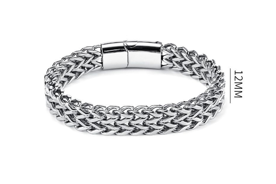 Men's Simple Titanium Steel Bracelet