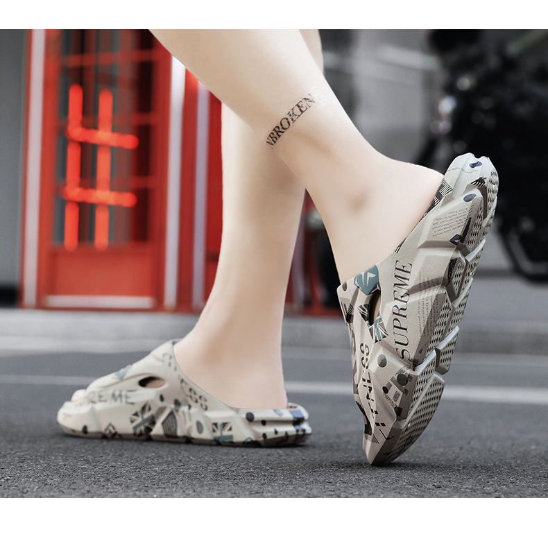 Stylish Beach Platform Slippers 1