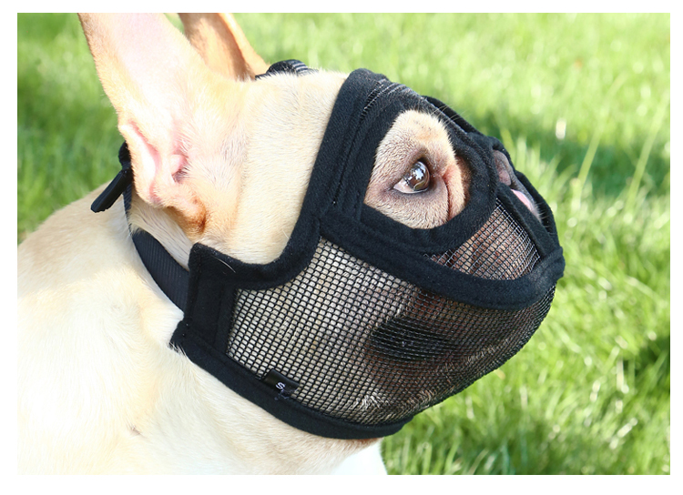 Fadou Puppy Mouth Cover - Black