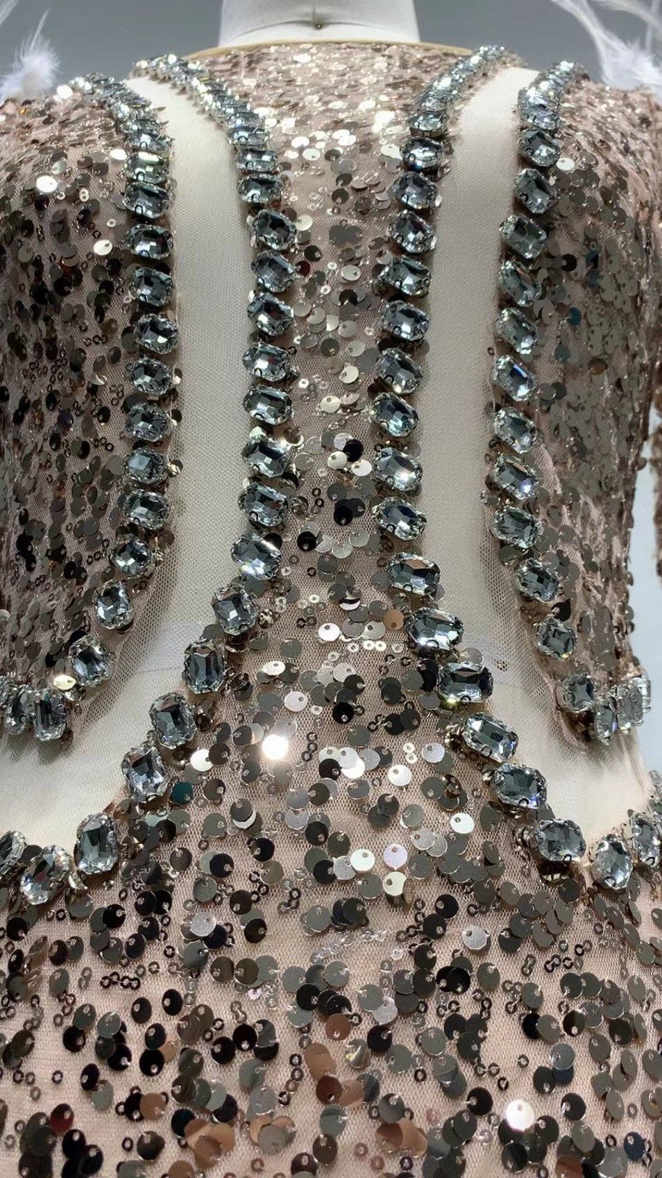 Sequins Sheath Dress Image 6