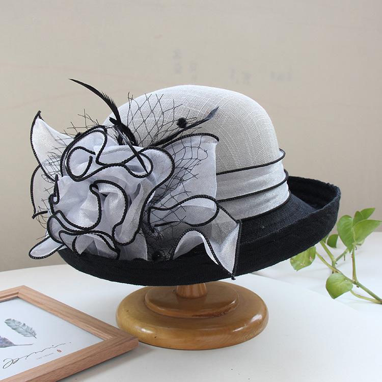 Top Hat Curling Sun Hat Image 4