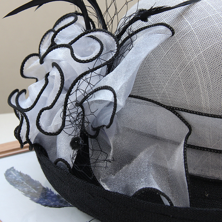Top Hat Curling Sun Hat Image 12
