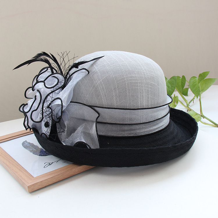 Top Hat Curling Sun Hat Image 6