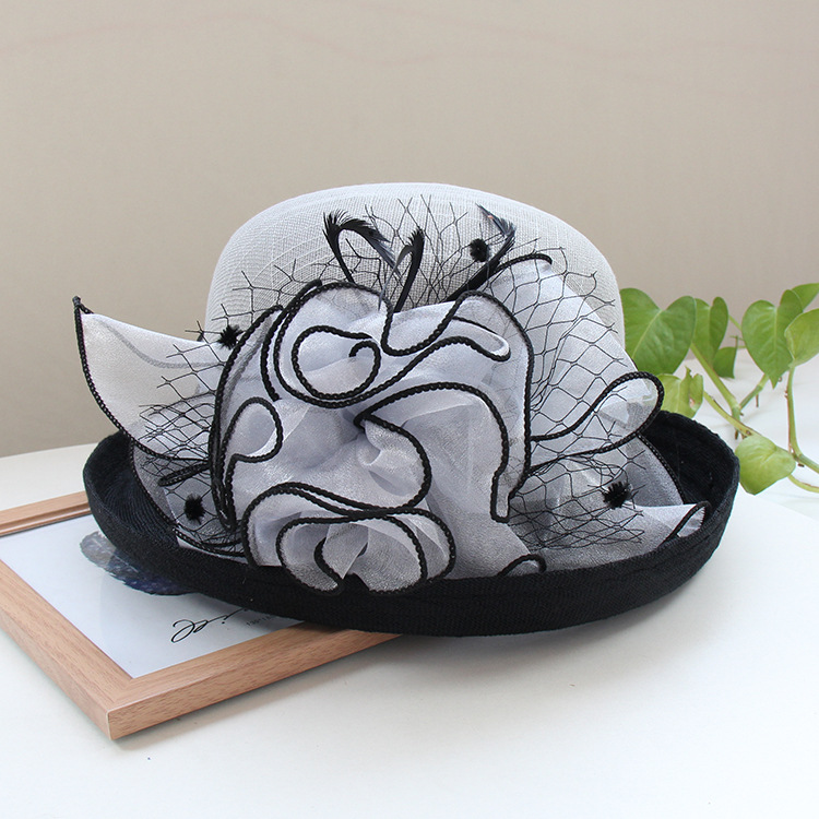 Top Hat Curling Sun Hat Image 5