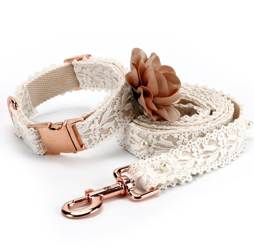 Original Lace Flower Pet Strap