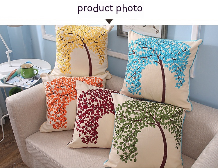 Pillow in Green Color