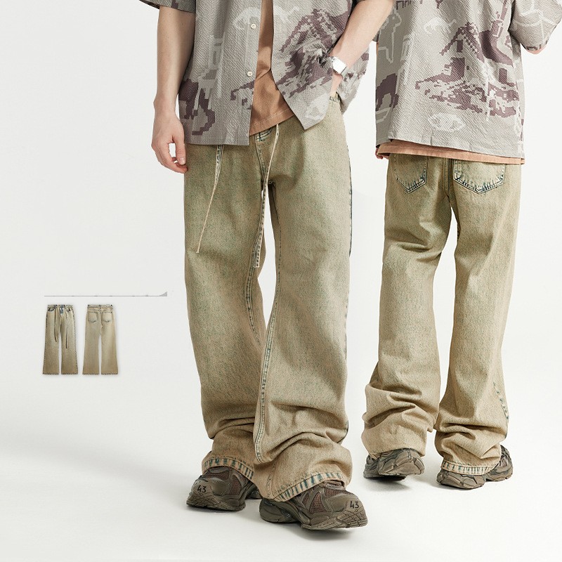 Men's Street Wide Leg Pants - Image 4