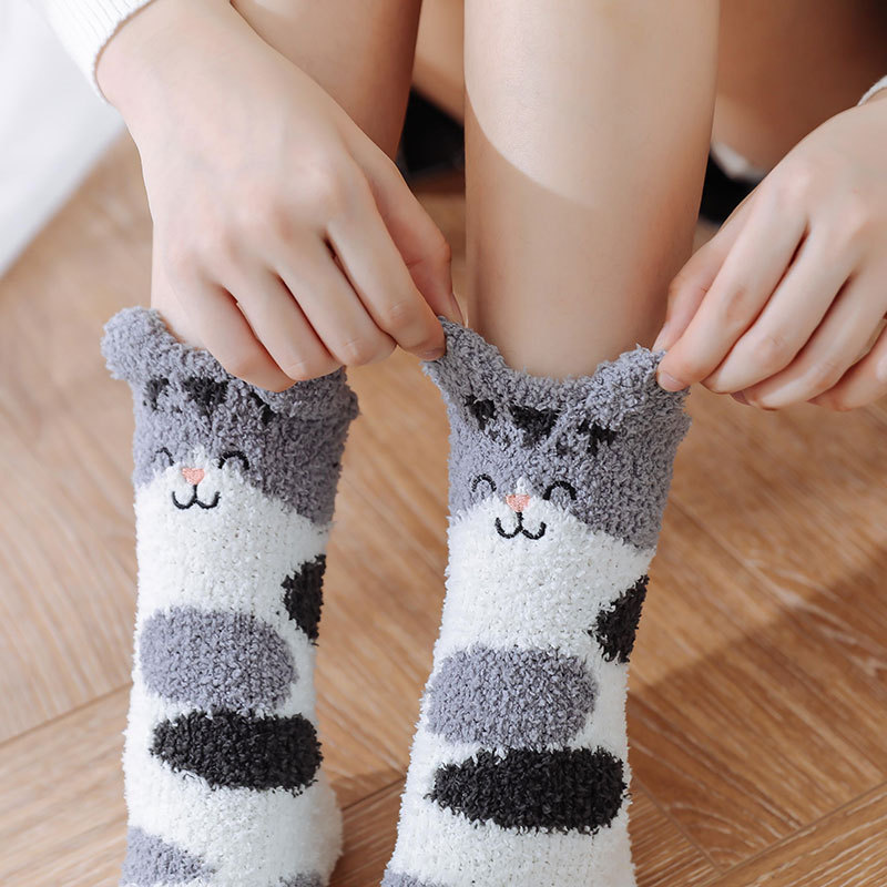 Coral Fleece Sock 3